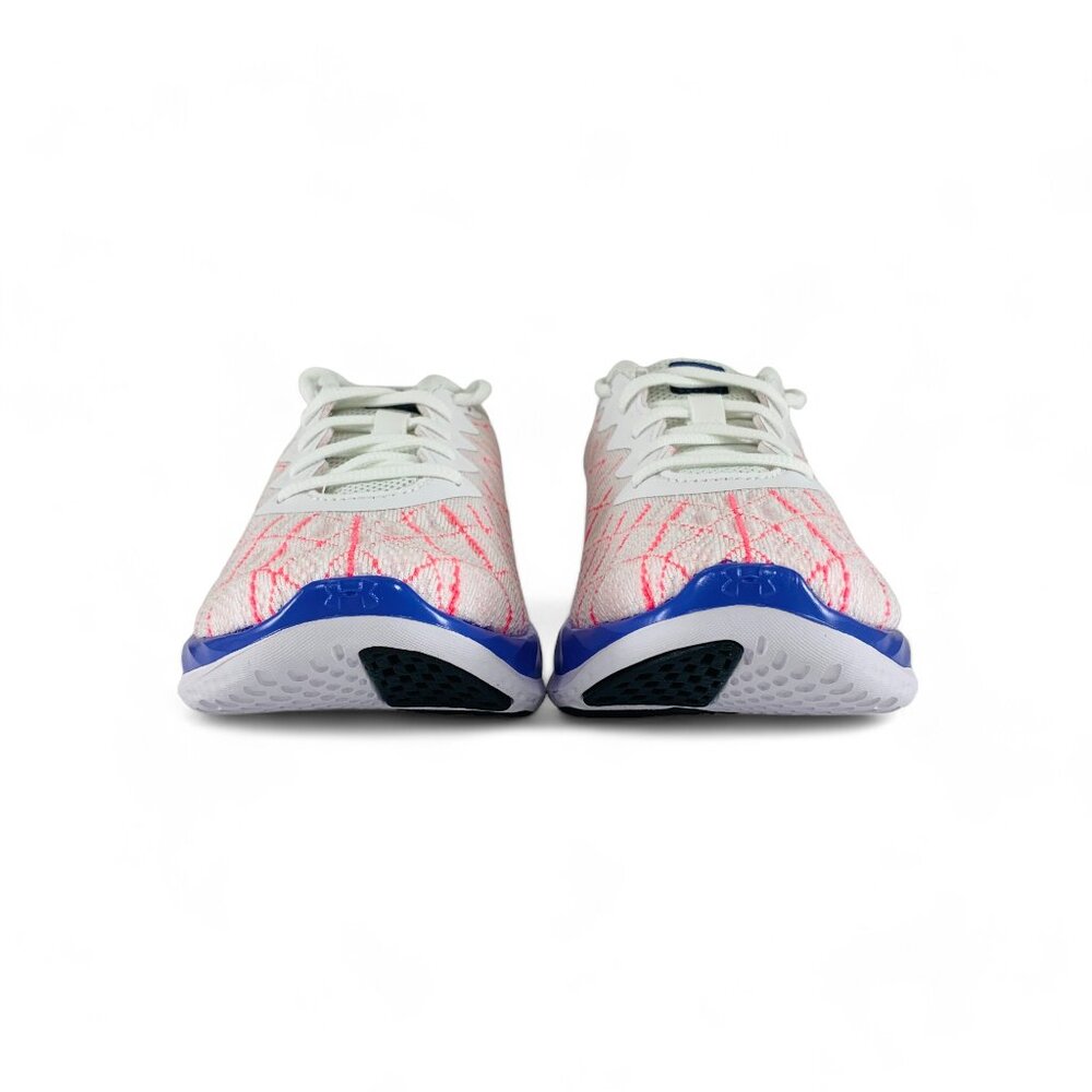 Under Armour Charged Breeze 2 White Violet Women's Running Shoes 3026142-103 - Picture 5 of 8